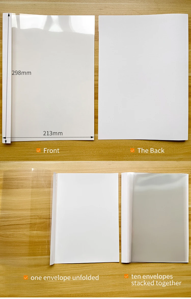 Customizable And Versatile Printable Thermal Binding Covers For