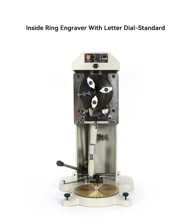 Standard Letter Block Dial Manual Inside Ring Marking Engraving Machine