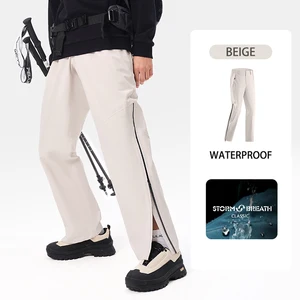 PELLIOT Camping Mens Windproof Breathable Waterproof Hiking Pants Men Outdoor Hiking Waterproof Pants