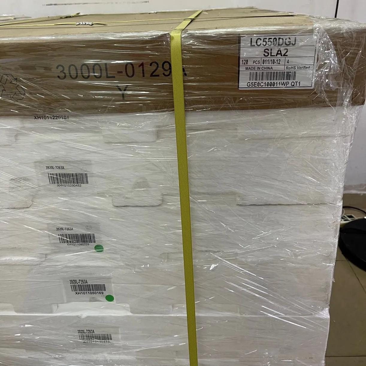 Samsung Led Tv Screen Original Uhd Curved Panel Lsf550fn07 Replaced Led