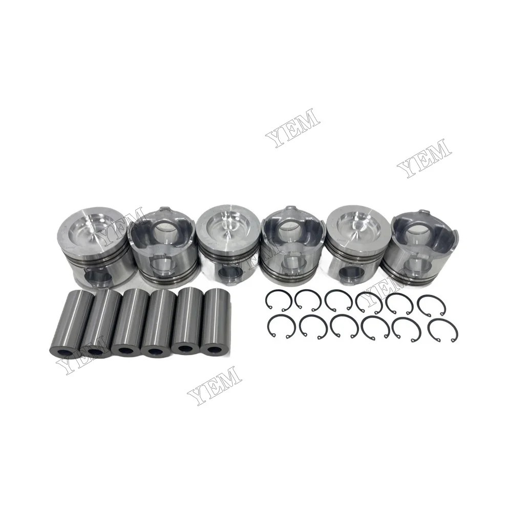 For Caterpillar 3116 Piston Kit Engine Parts Replaces 6