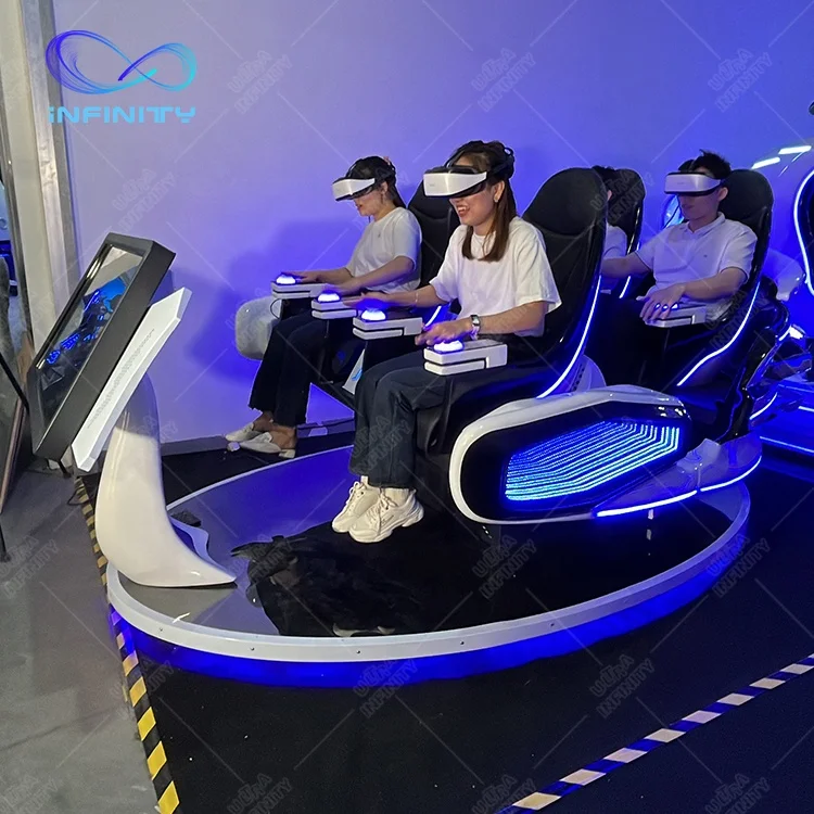 High Quality 9D Vr Virtual Reality Seats Vr Cinema in Truck Trailer  Businessvr Cinema Arcade for Game Investment Projector