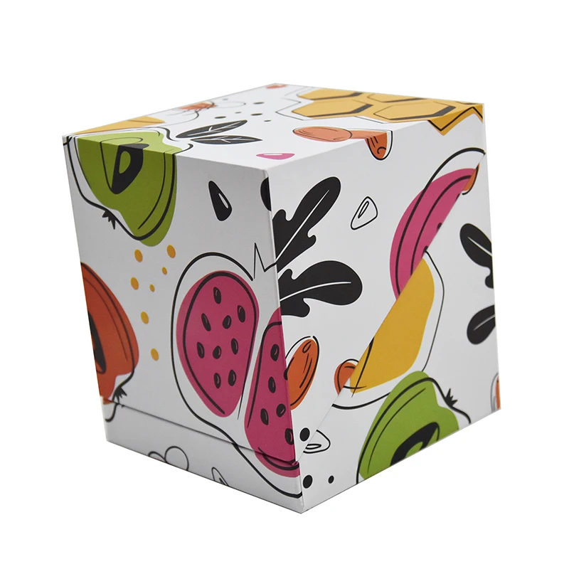 Premium Custom Printed Square Rigid Gift Box with Sponge Insert for Luxury Packaging