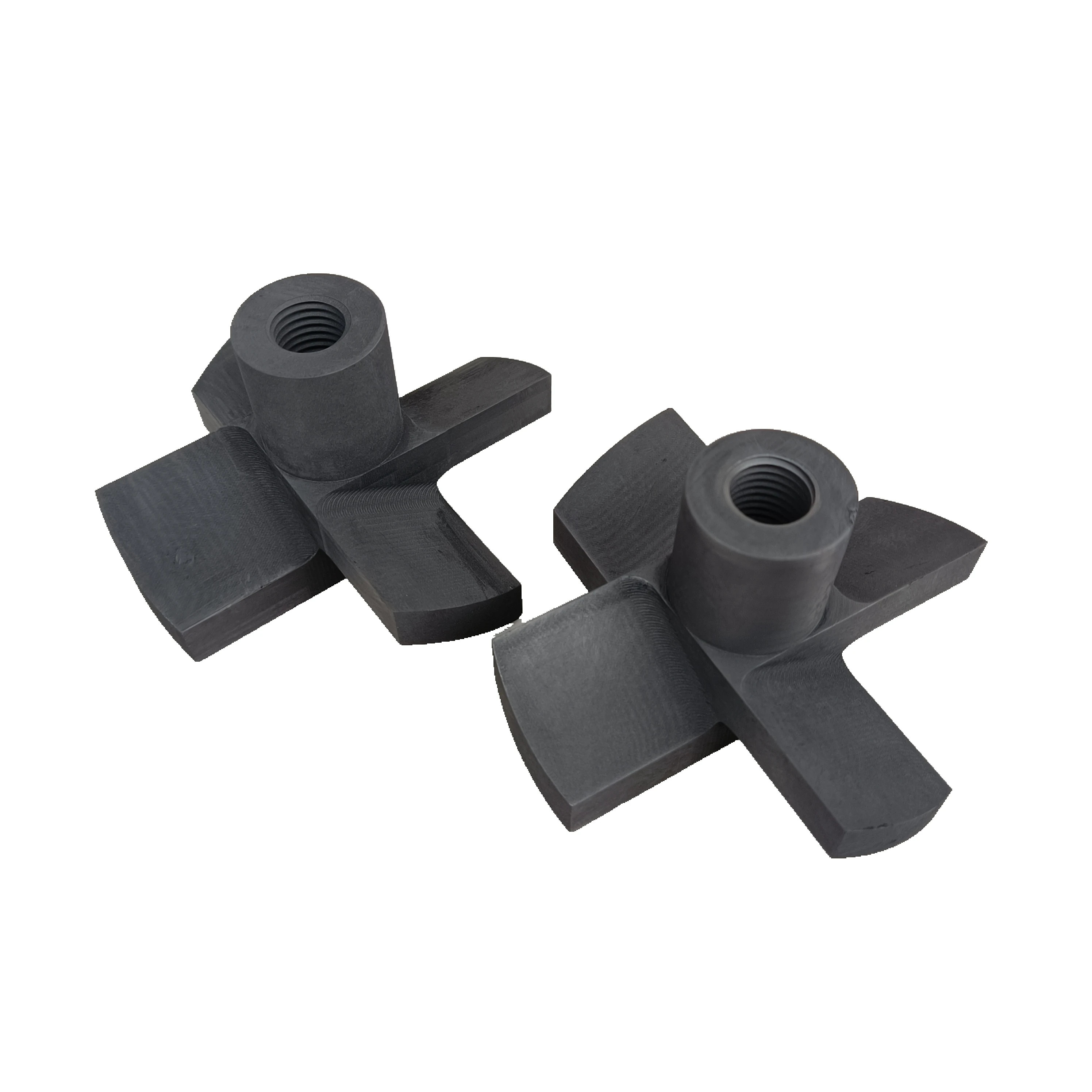 Machine Make Graphene Mold Graphite Stirring Impeller for Metallic Solution