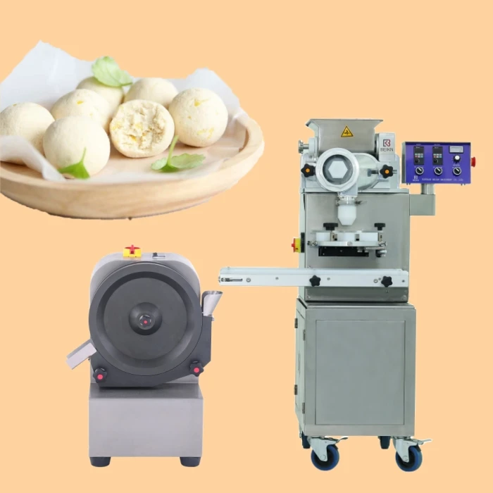 Chocolate Ball Making Machine Date Energy Balls Production Line Healthy Energy Bites Rounding Machine