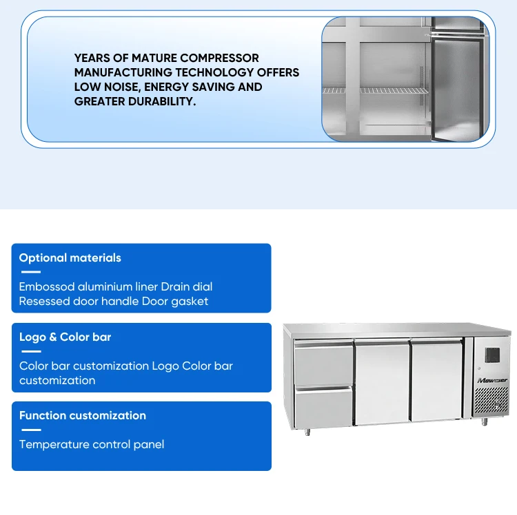 Beverage Cooler, Stainless, Steel, 420L, 4-Shelf - detail 12