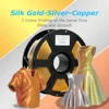 Silk Tricolor Gold-Silver-Copper 1.75mm