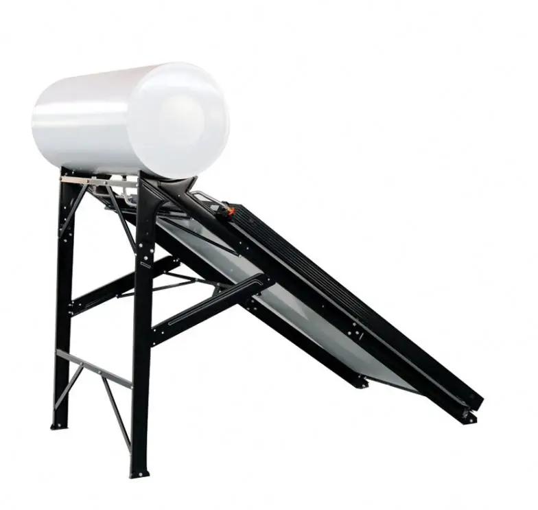 Горячая продажа плоская панель высокого давления Солнечная водонагреватель система энергии солнечная горячая вода медная труба