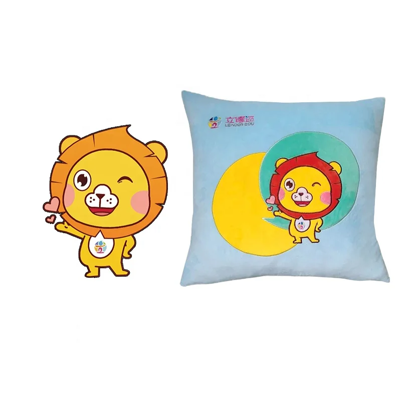 Custom OEM and ODM Design pillow soft toys custom Plush Animal Shaped Pillow cute pillows plush details