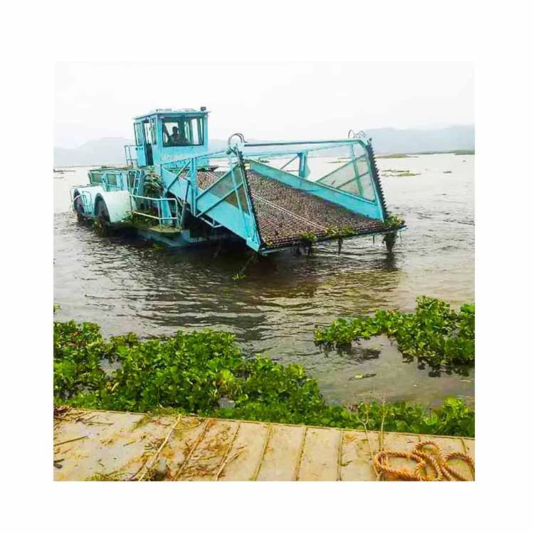 small river trash skimmer vessel/Lake Weed Harvester