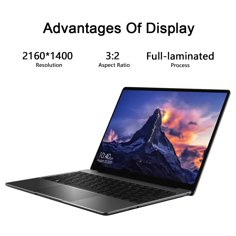 CHUWI GemiBook ノートパソコン 13インチ 2K IPSスクリーン LPDDR4X