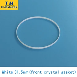Black white watch Gasket for skx007 009 075 watch case back and front watch crystal gasket Plastic washer Parts for Seiko brand