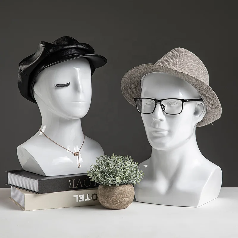 Weißer Styropor-Kopf Für Perücken, Hüte Oder Brillen – Display-Ständer, Ca. 28 Cm Hoch