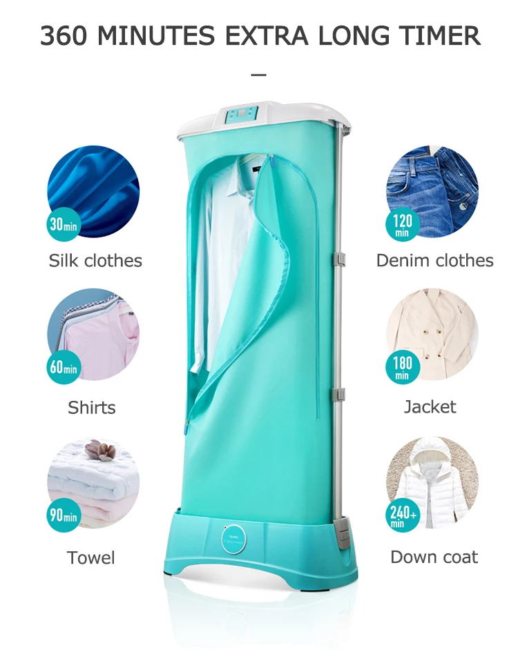 5Kg Remote Control Underwear Sportswear Shirt Automatic Mini Electric Multifunctional Compact Portable Cloth Clothes Dryer