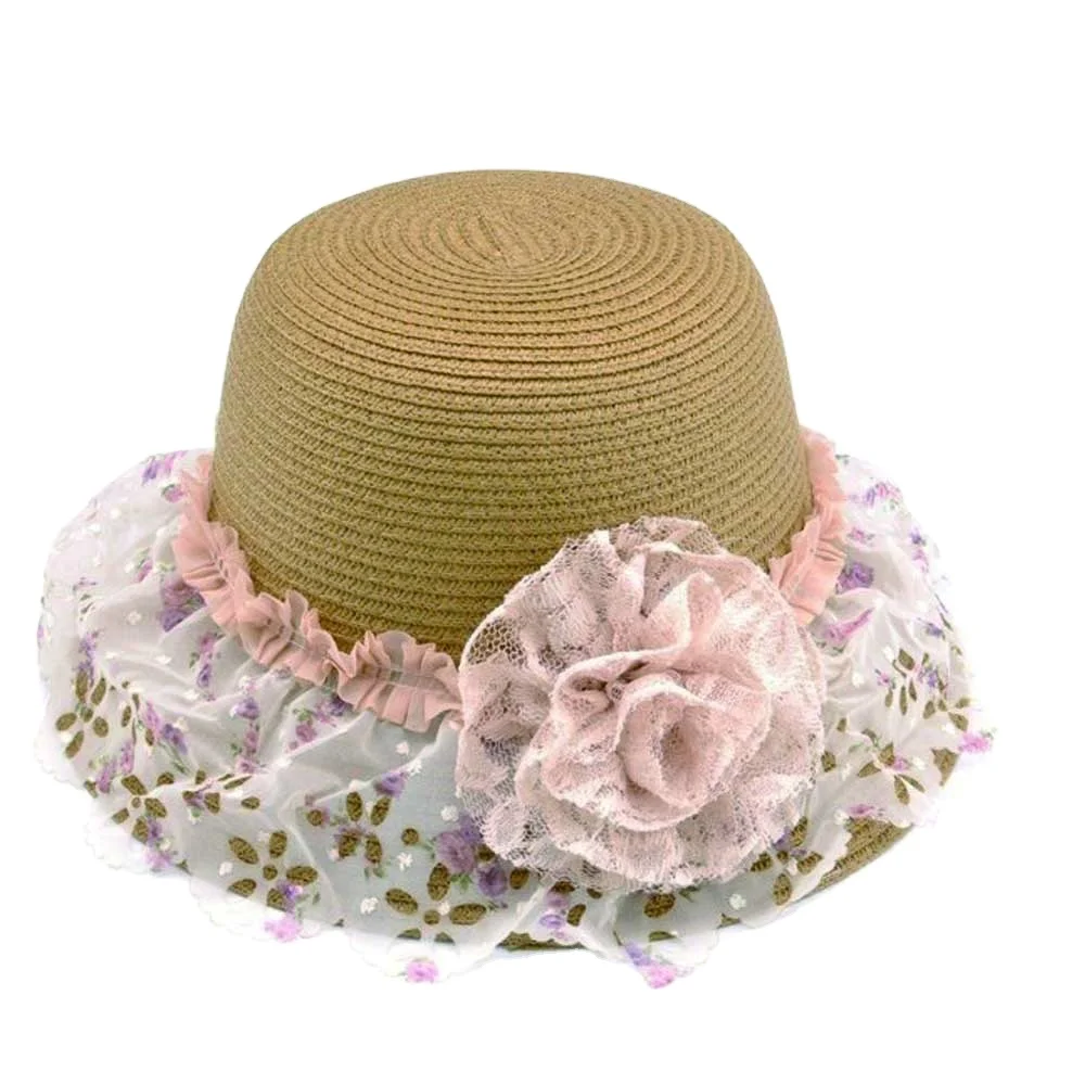 summer children's sunshade hat baby girls