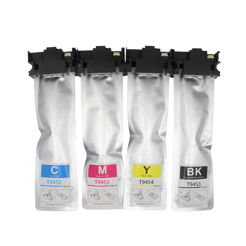 BOLSA DE TINTA EPSON WORKFORCE WF C5210/90 \u0026 WF C5710/90 CYAN