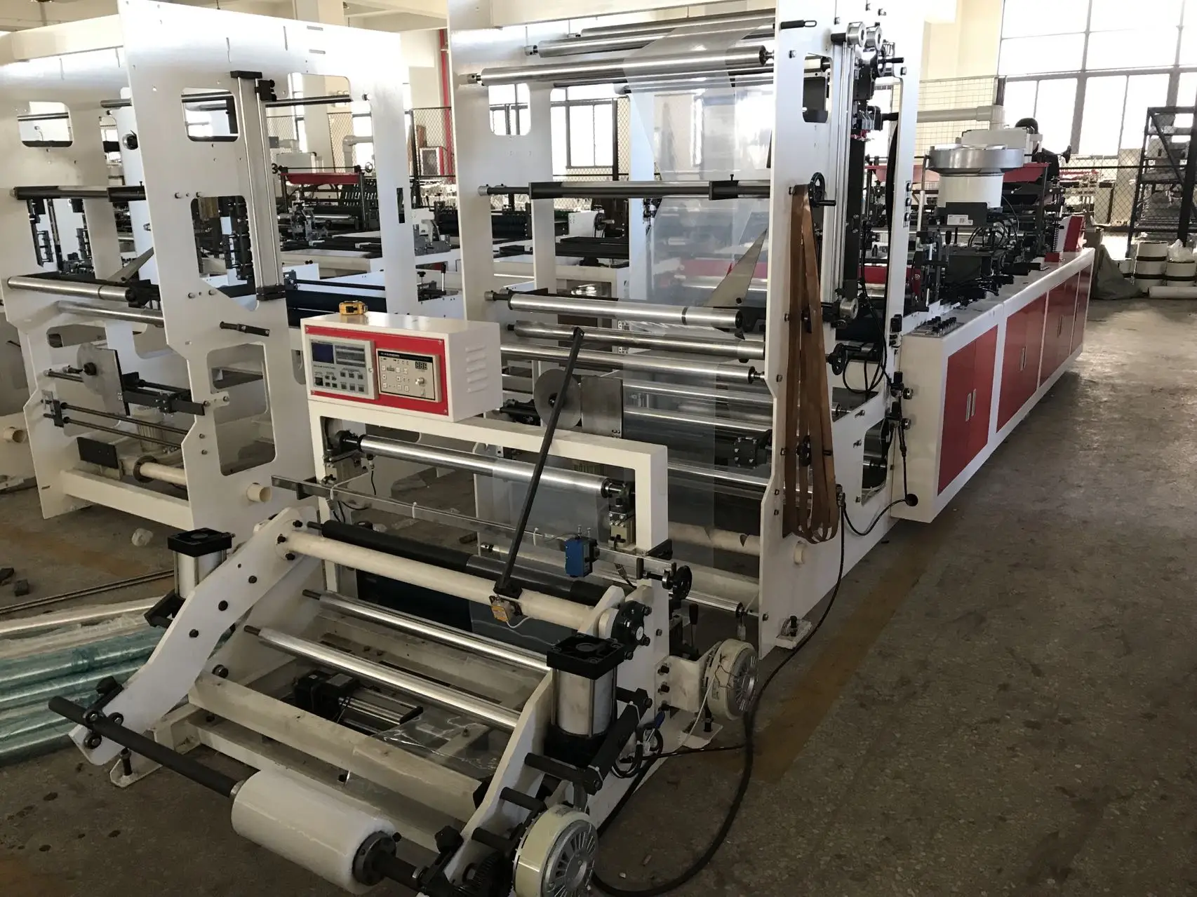 High Speed Auto Slider Zipper Bag Making Machine - 120pcs/min