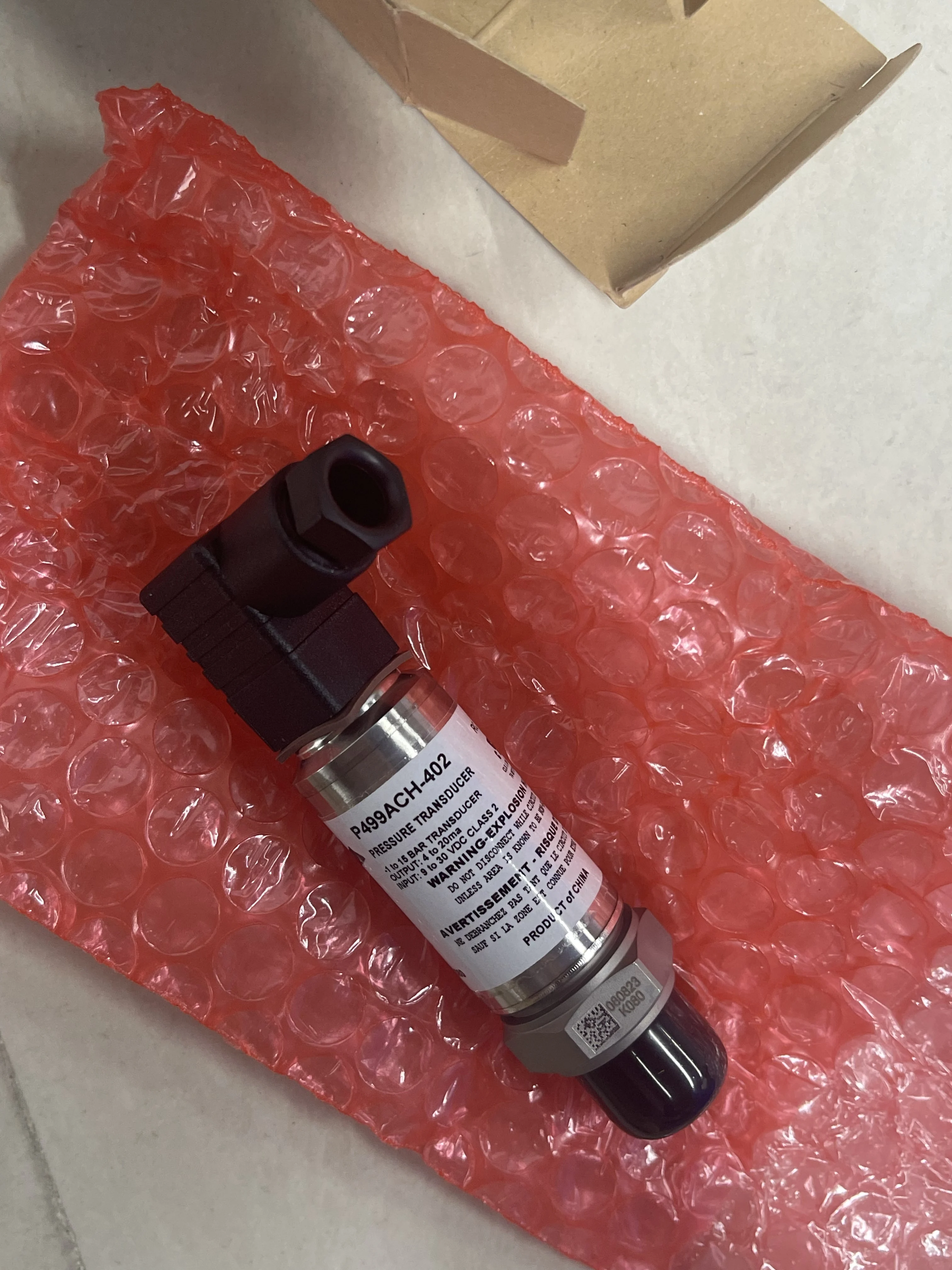 Johnson Controls Pressure Transducer P499ACH-402 Johnson Controls Pressure Transducer P499ACH-402