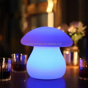 Popular Mushroom Shape Led Table Decoration Popular Colorful Mushroom Romantic Lamp