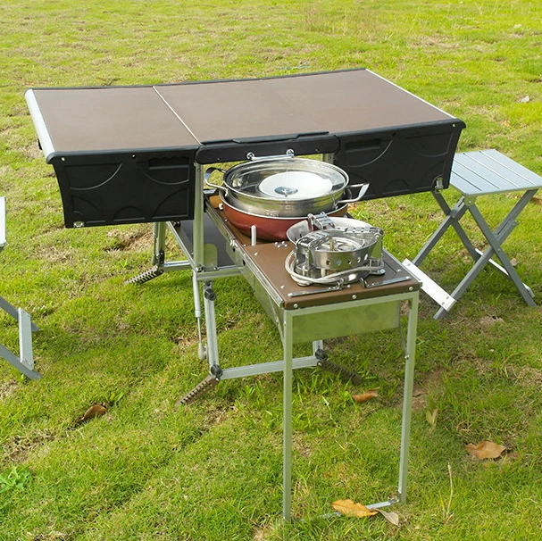 Tytxrv Camper Outdoor Kitchen Accessories Foldable Portable Caravan Equipment Caravan Camper Car