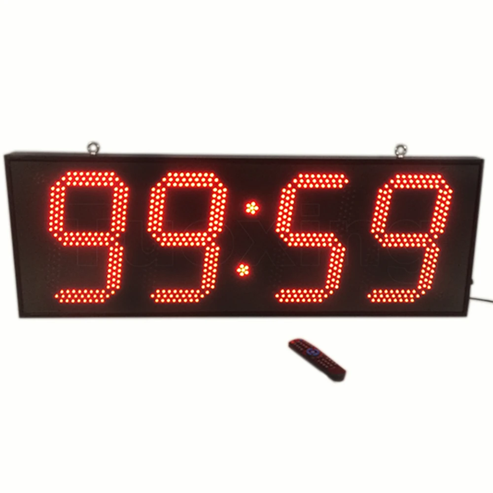 Large Led Church Clock Indoor Digital Days Countup Days Countdown Clock