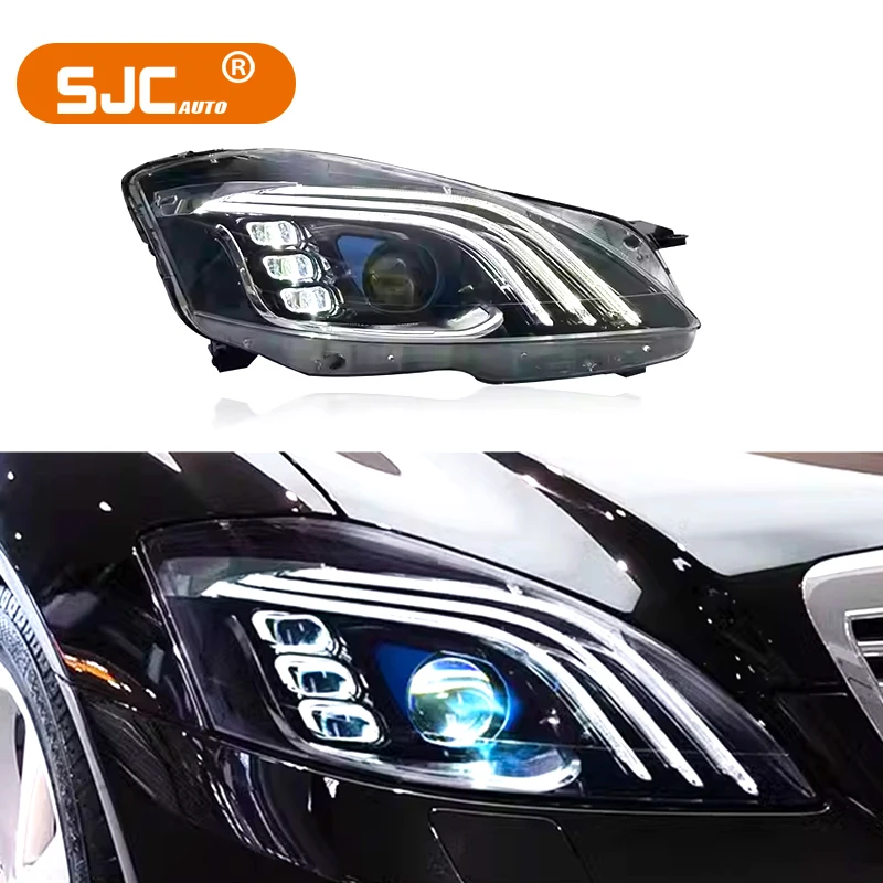 SJCカーアクセサリーメルセデスベンツSクラスW221 LEDヘッドライト