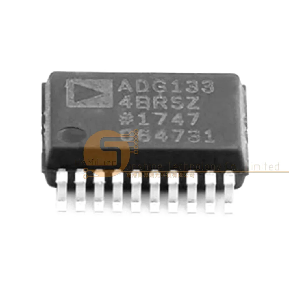ADG1334BRSZ SSOP-20 Interruptor analógico cuádruple SPST, IC para enrutamiento preciso de señales