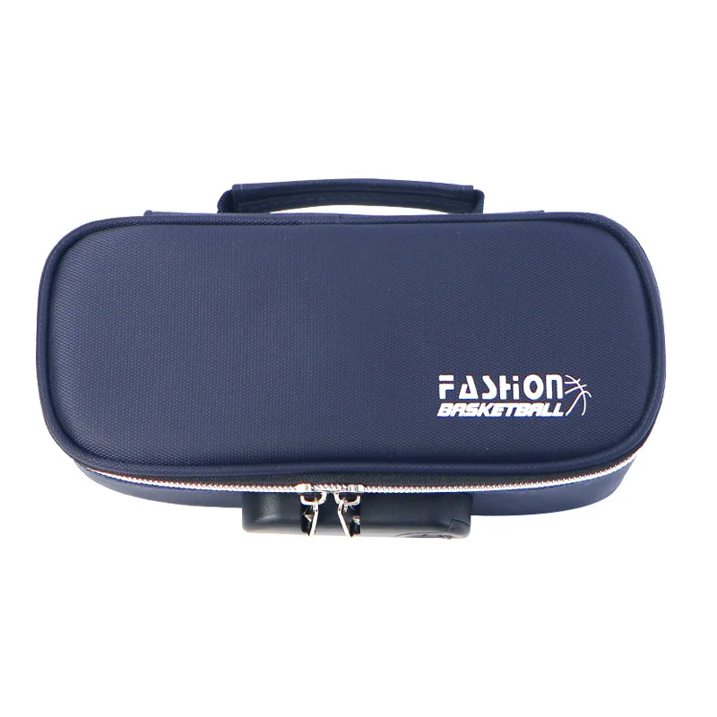 BEYOND Manufacturer Canvas Custom Multifunctional Passwaord Lock Cute Pencil Box With Code for Kids