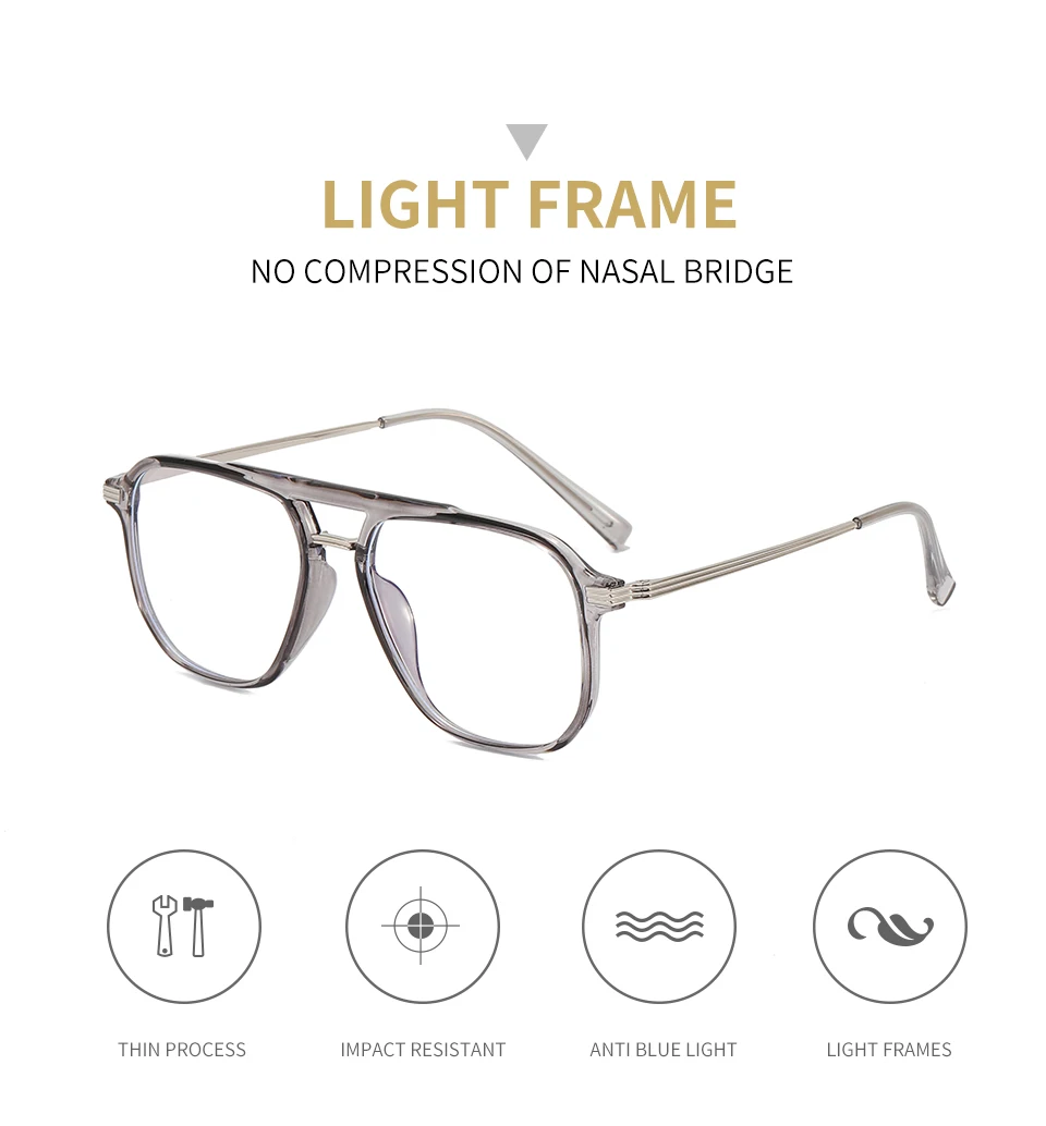 Superhot Eyewear 37032 Fashion 2022 Men Women Tr90 Frame Blue Light