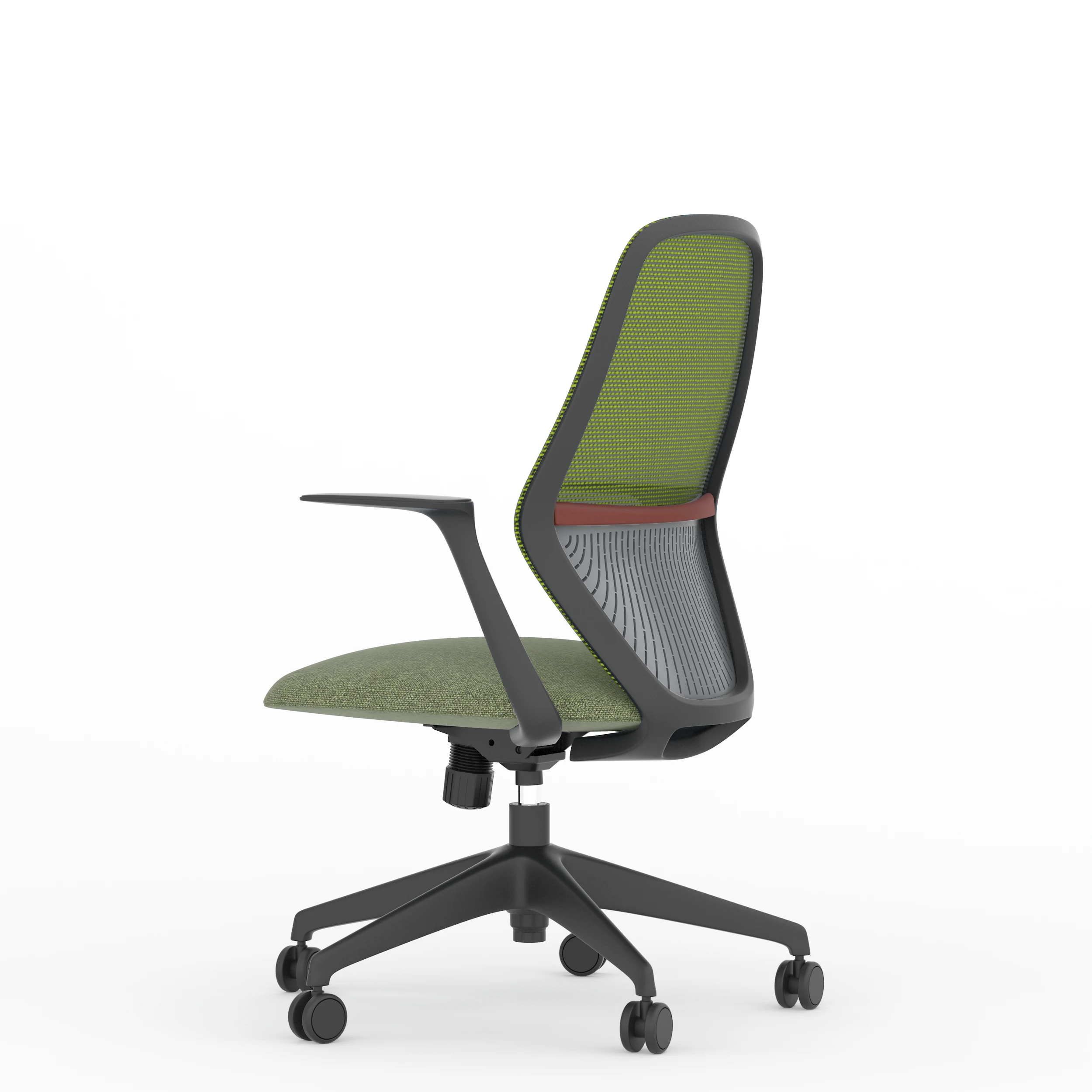 Ergonomic Executive Swivel Mid Back Mesh Guest Chair details