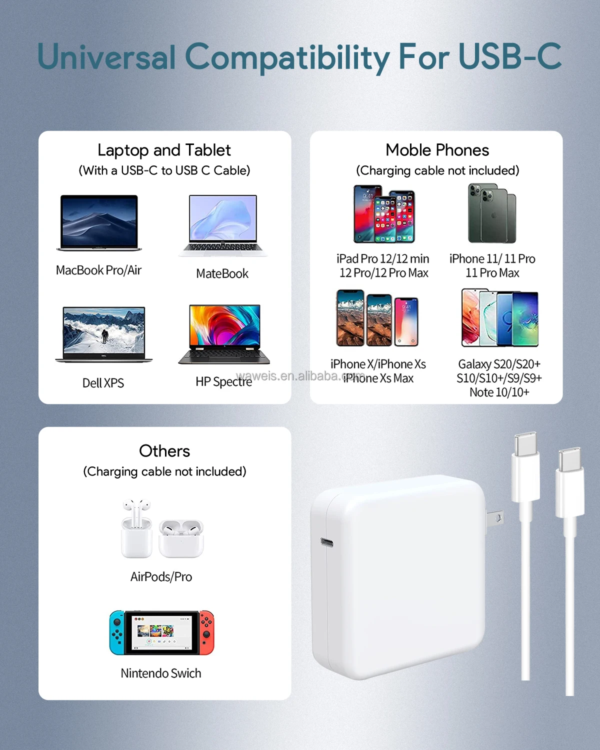 Wholesale For Macbook Air Charger 45w 60w 85w L T Tip 61w 87w 96w Type