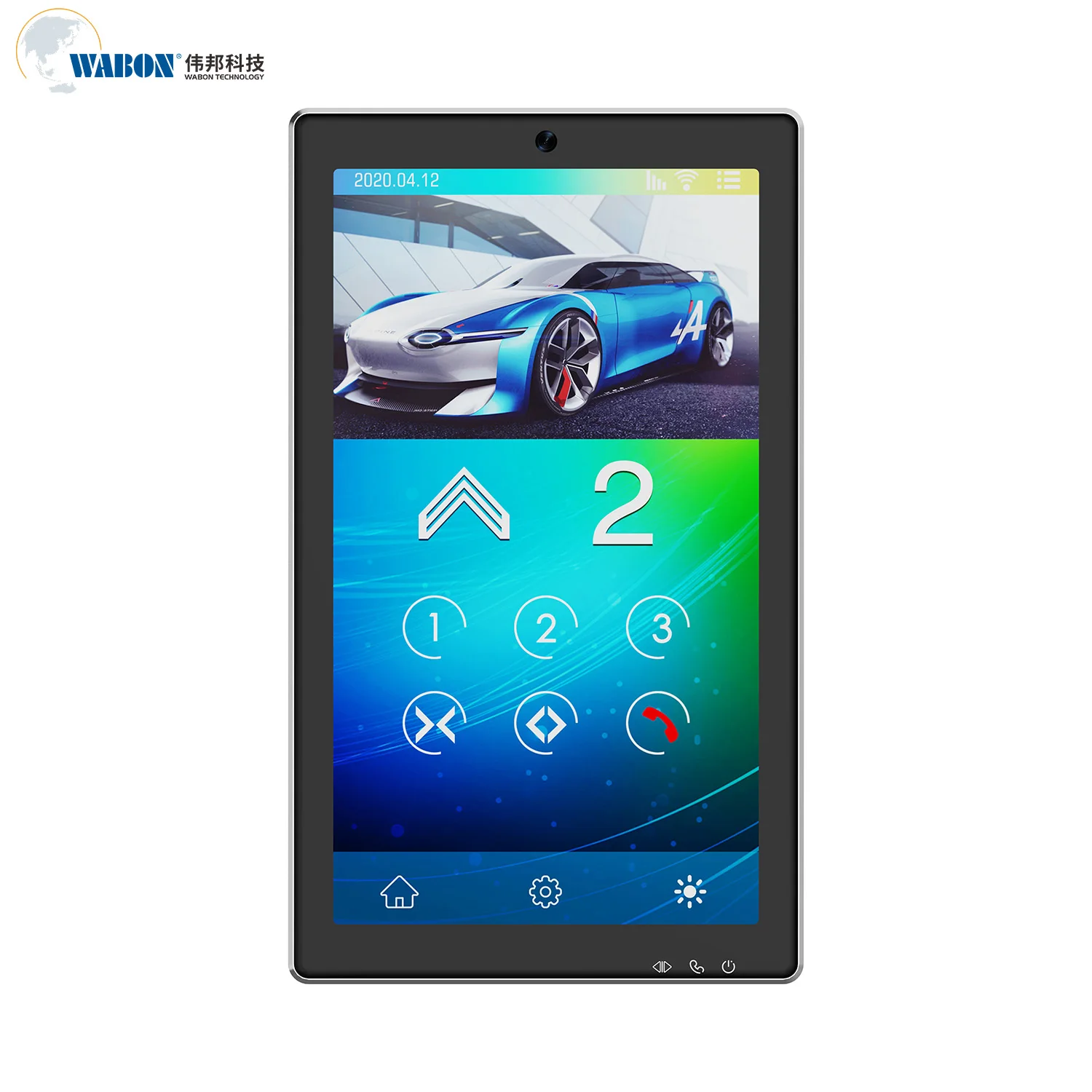 Built in Kone Elevator Car Touch Screen Control Push Button Panel Cop Lop