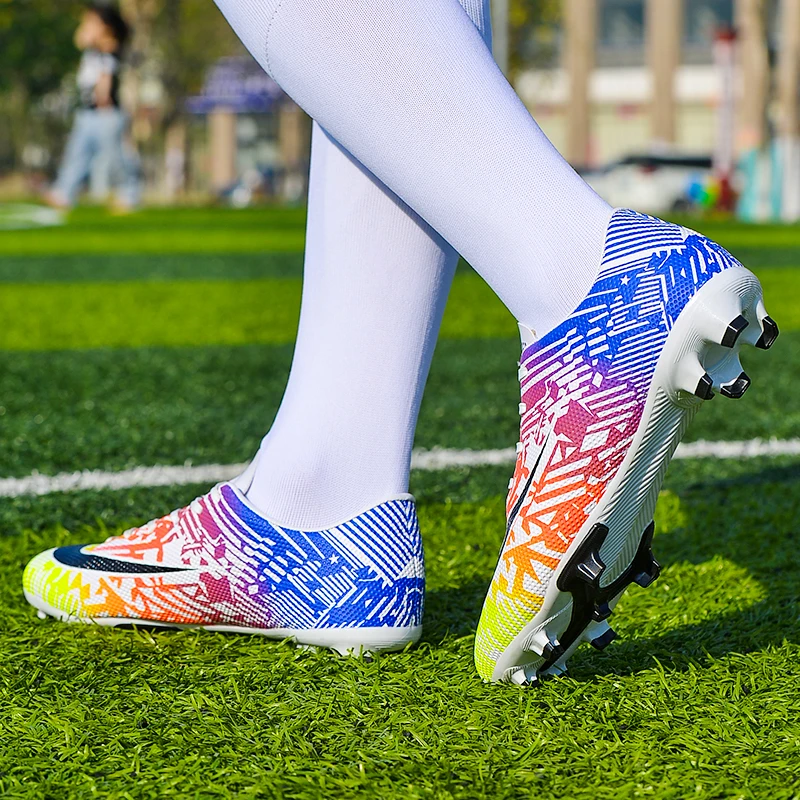 
 Поддержка OEM, высокое качество, Подростковая футбольная обувь  