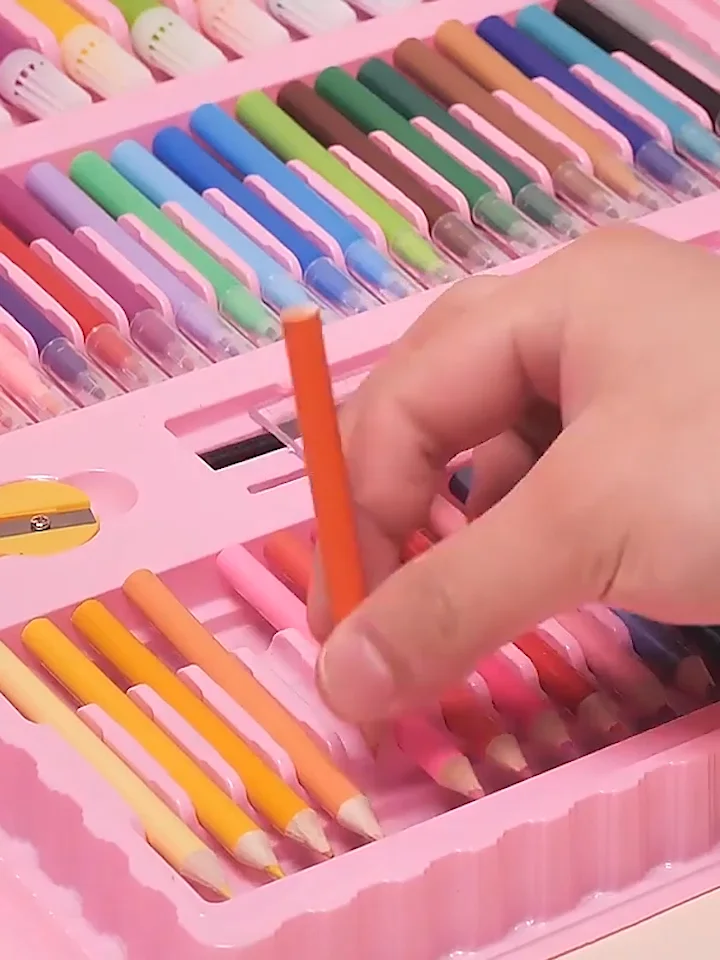 Multifunctional Art Sets 2022,Kids Art Coloring Complet Set Of Paint