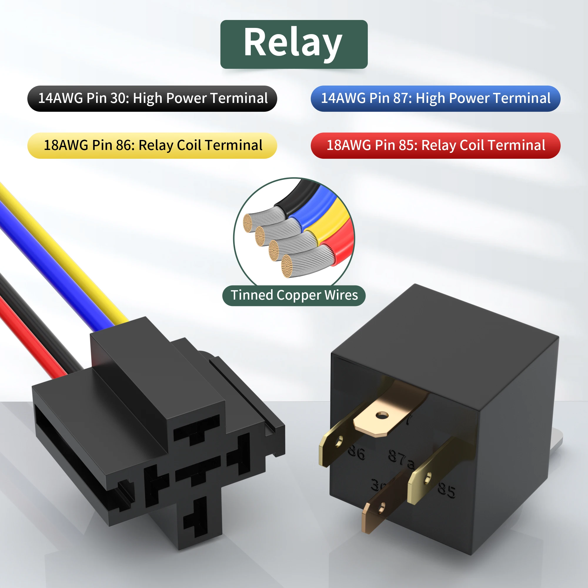 33x22MM Marine Push Button Switch on OFF Switch Marine Yellow LED Light Bar Fog Lamp Switch for Car