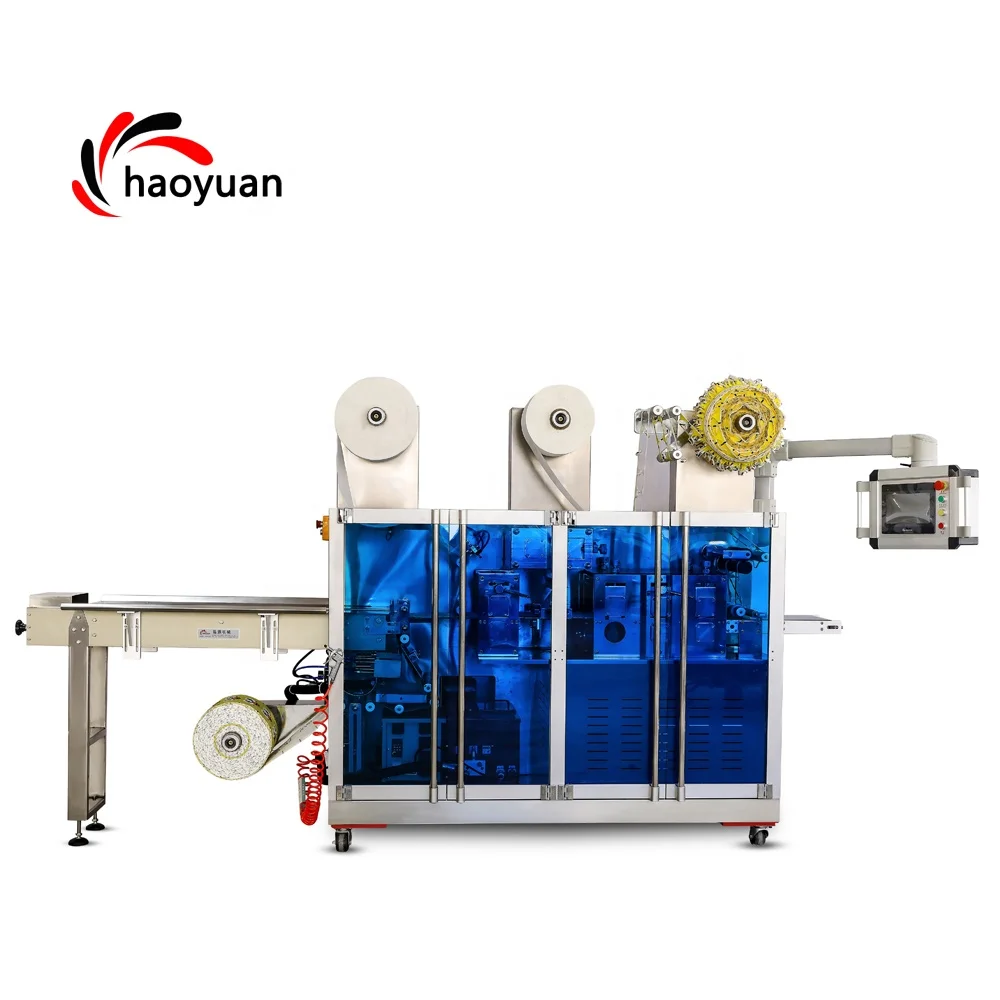 Bestseller Dampf-Augenmaske Automatische Vliesstoff-Verpackungsmaschine HY-220 Korea Japan 70-150 Stk./Min Edelstahl 304