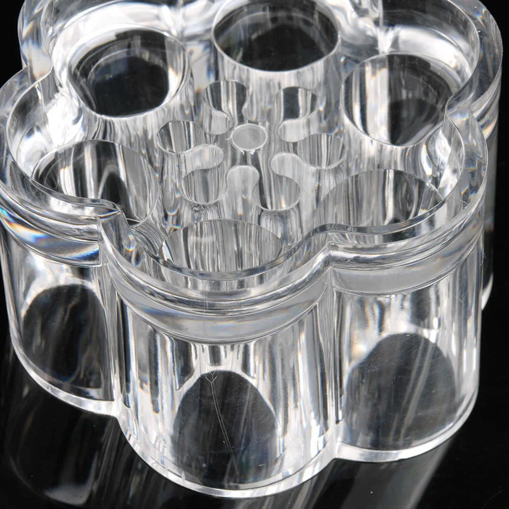 Cross Border Plum Blossom Shape Storage Cosmetic Display Accessories Portable Makeup Organizers