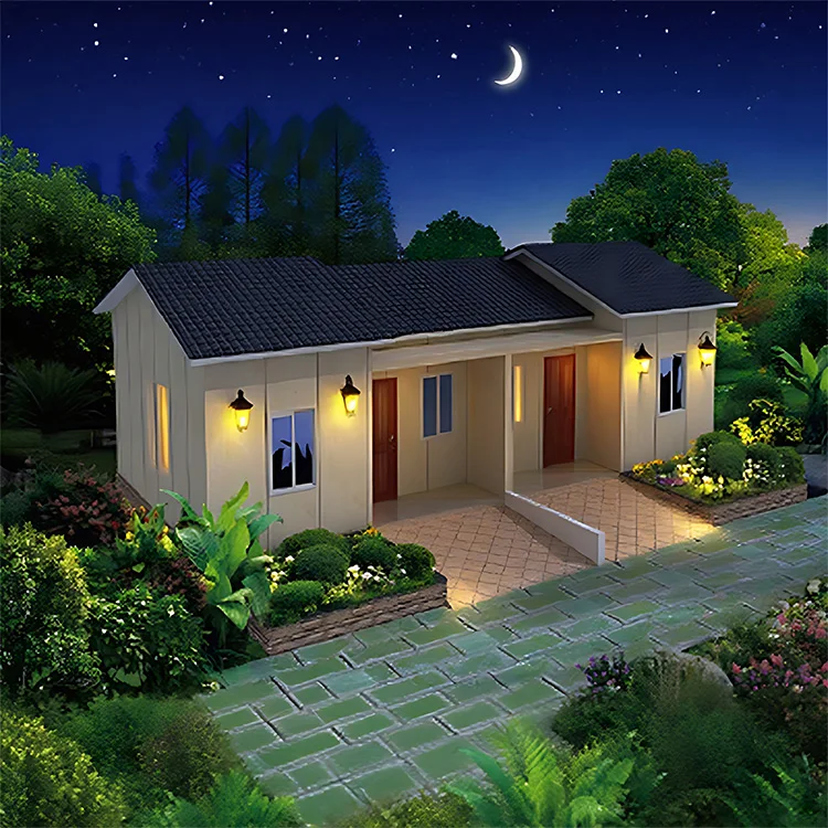 Personalized Luxury Modern Design Waterproof Prefabricated Villa House Insulated Home Kit