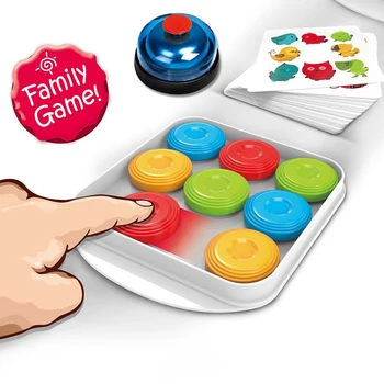 Family Interactive Toys Brain Development Board Games Fast Push Slide Puck Puzzle Game For Kids Educational
