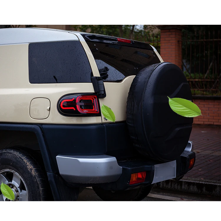 DKモーションカー スモークDRL LEDテールランプ リアランプ トヨタFJ