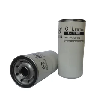 Huakong Excavator Parts Truck Parts Engine Parts Lube Oil Filter 3889310 Lf3363 25010495 Lf670