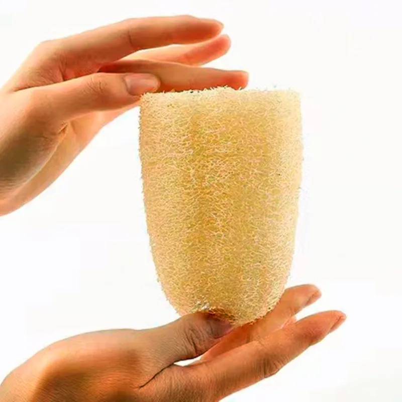 100% Органическая Экологически чистая кастрюля из люфы для мытья посуды без прилипания к маслам и повреждения