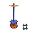 2 rejillas giratorias luya azul naranja de 16 agujeros