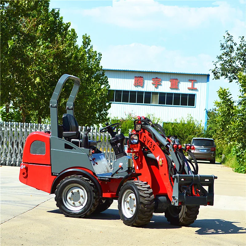 Small Front End Loader DY35 Mini Wheel Loader for Sale