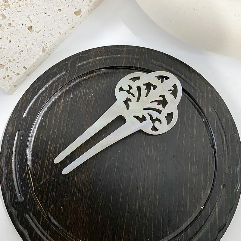 Креативные темпераментные аксессуары для волос DOWELL с двойными зубьями палочка из