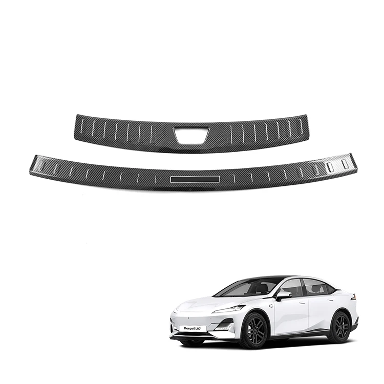 Changan Deepal SL03 L07 uchun orqa bagaj himoya qurilmasi aksessuarlari ABS plastik orqa tampon yopishtiruvchi panelli himoya qurilmasi interyer aksessuari