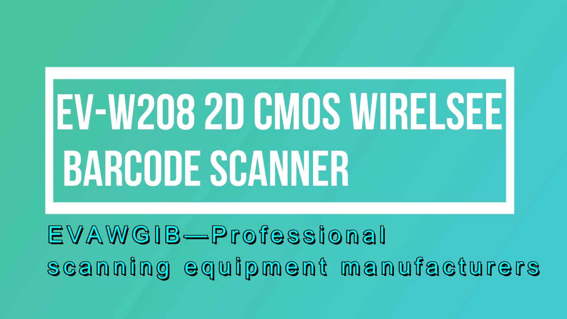 Evawgib Warehouse Barcode Scanner Bt Usb 2.4ghz Wireless Barcode Reader 1d/2d Automatic Qr Code