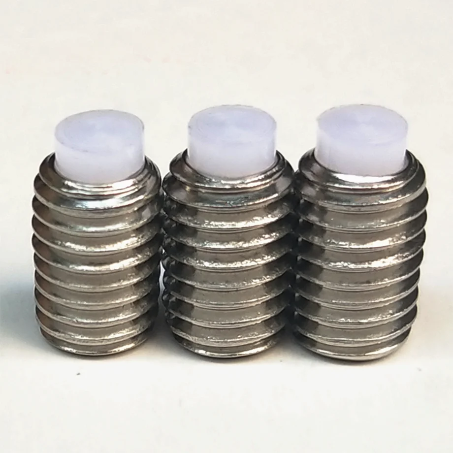 Viti Senza Marca Bulloni Scanalati In Nylon Plastica - Assortimento M3 M4 M5 M6 M8, Lunghezze 6-40 Mm, Per Fissaggi Leggeri Bulloni Nylon Per Elettronica