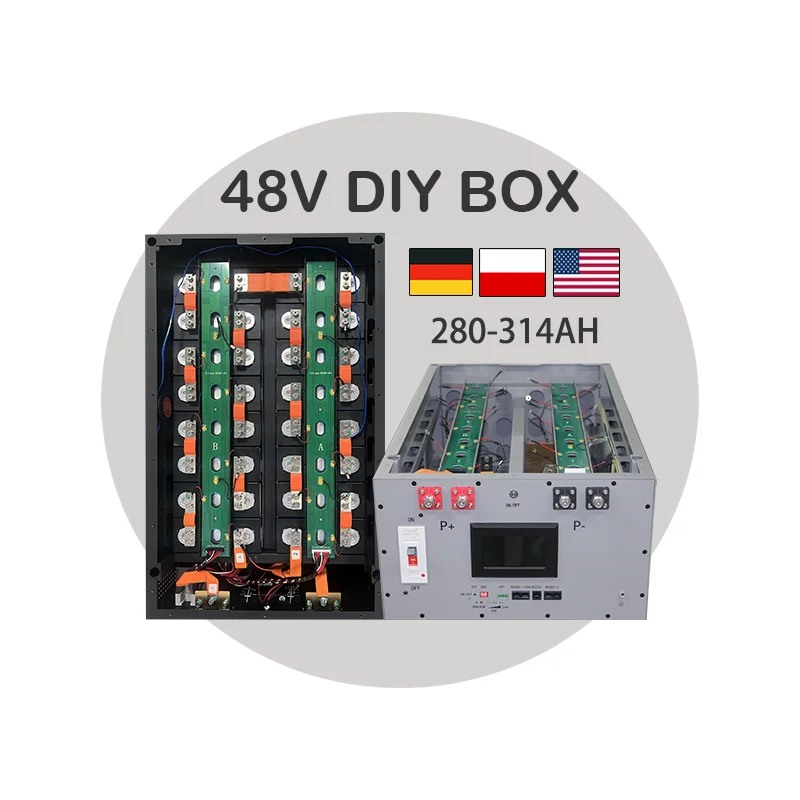 YIXIANG Prismatic LiFePO4 Battery Box 48V 280Ah 306Ah 314Ah Metal Case With JK Bms for Battery Battery Boxes Racks