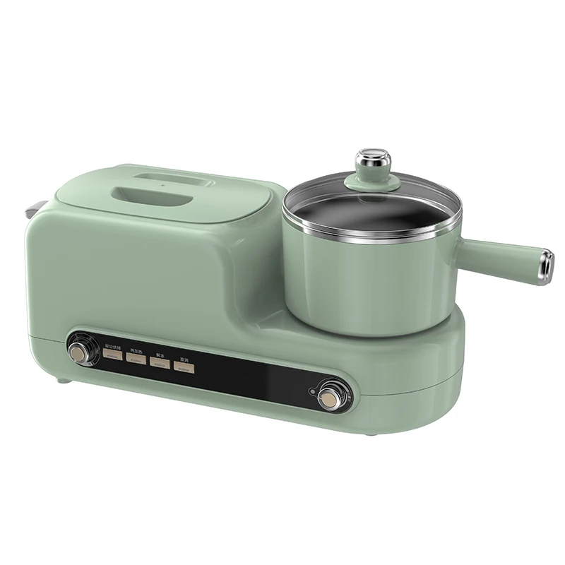 Breakfast Station 6 Level Browning  3 in 1 Electric Heating Cooker and 2 Slicer Sandwich Bread Toaster